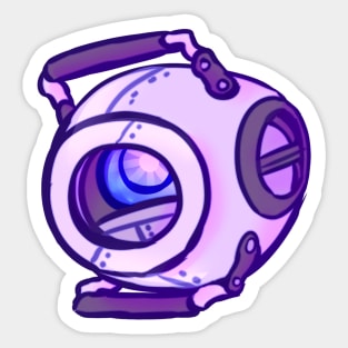 funny orb man Sticker